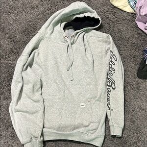 Eddie Bauer Light Gray Men's Hoodie